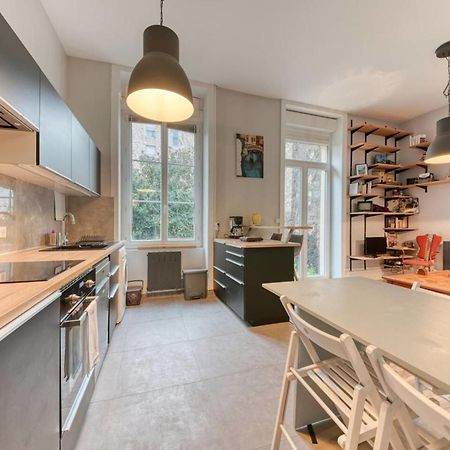 Le Garden City - Bel Appartement Avec Jardin Prive Villeurbanne Kültér fotó