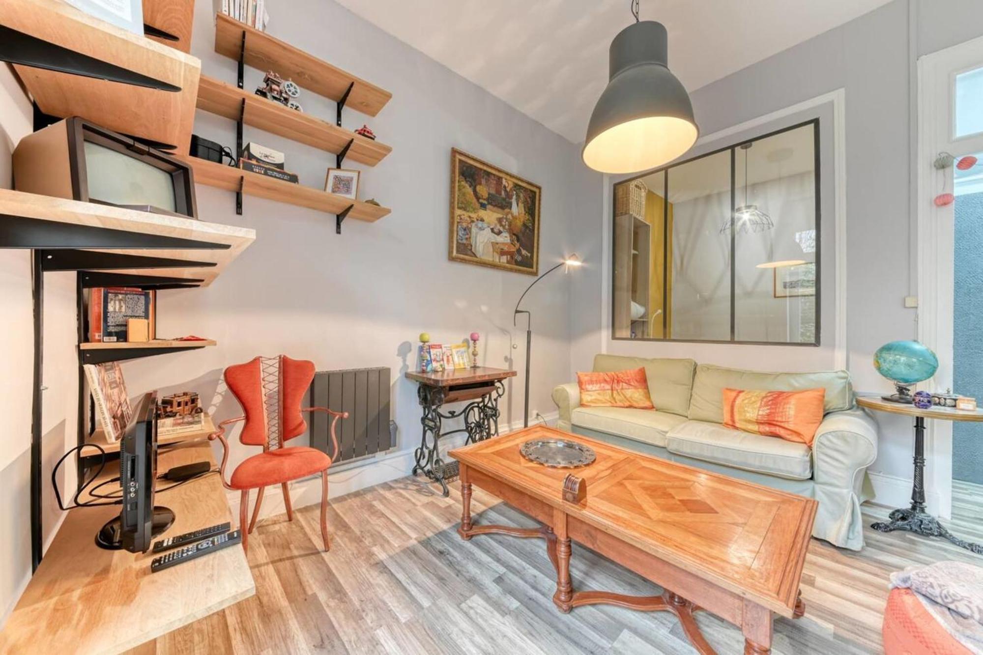 Le Garden City - Bel Appartement Avec Jardin Prive Villeurbanne Kültér fotó