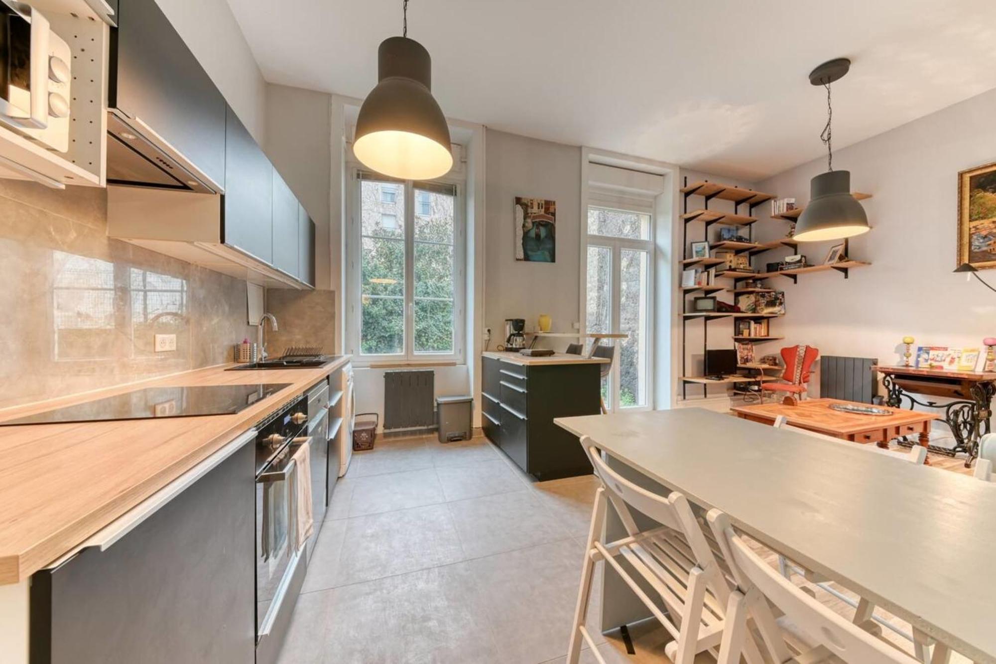 Le Garden City - Bel Appartement Avec Jardin Prive Villeurbanne Kültér fotó